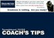 Coach's tips