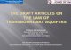 Draft Articles On the Law of Transboundary Aquifers