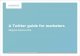 Twitter For Marketers - Mojave Interactive