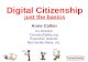 Digital citizenship basics