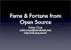 Fame and Fortune from Open Source