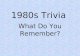 1980 Trivia