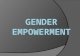 Gender Empowerment
