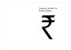 Indian rupee symbol design elements