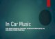 Car audio london, glasgow, dublin or newcastle, in car music cover them all