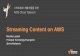 20141021 AWS Cloud Taekwon - Streaming Content on AWS