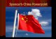 Spencerâ€™s  China  Powerpoint