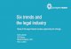 Six Trends and the Legal Industry
