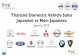 Thailand Domestic Automotive Sales January 2015 – Japanese vs. Non-Japanese OEMs