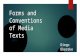 Forms and Conventions of Media texts