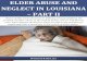 Elder Abuse and Neglect in Louisiana - Part II