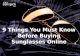 9 Things You Must Know Before Buying Sunglasses Online