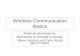 Wireless Communication Basics