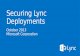 Module 09 - Lync Ignite - Securing Lync Deployments