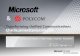 Microsoft and polycom, transforming unified communications, microsoft, polycom