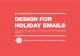 eCommerce Holiday email marketing