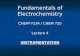 Fundamentals of Electrochemistry CHEM*7234 / CHEM 720 Lecture 4 INSTRUMENTATION.