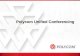 Polycom Unified Conferencing. Presentation Agenda Why Unified Conferencing? Polycom Unified Conferencing Polycom Unified Conferencing Experience MGC Platform