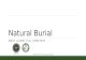 Natural Burial WEST LAUREL HILL CEMETERY 225 Belmont Avenue ∙ Bala Cynwyd, PA 19004.
