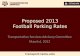 Proposed 2013 Football Parking Rates Transportation Services Advisory Committee March 6, 2013