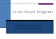 Faith-Based Programs My Promise, My Faith and Religious Recognitions