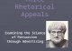 Aristotle’s Three Rhetorical Appeals Examining the Science of Persuasion through Advertising