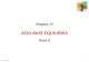 Chapter 17 ACID-BASE EQUILIBRIA (Part I) 1Dr. Al-Saadi