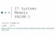 IT Systems Memory EN230-1 Justin Champion C208 – 3273 .