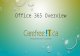 Office 365 Overview. INTRODUCTION TO OFFICE 365 Office 365 is a suite of services offered by Microsoft. Office 365 is the same Office you already know.