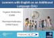 Learners with English as an Additional Language (EAL) Eugene McKendry (QUB) Mairéad McKendry (DPhil Oxon)
