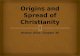 History Alive : Chapter 36.   When did Christianity originate?  How did Christianity originate?  How did Christianity spread throughout the Roman.