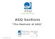 Www.  ASQ Sections “The Bedrock of ASQ”