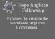 Hope Anglican Fellowship Explores the crisis in the worldwide Anglican Communion