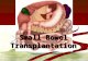 Small Bowel Transplantation. Intestinal Transplantation Indications include: Indications include: Short-bowel syndrome with complications associated with