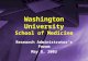 Washington University School of Medicine Research Administrator’s Forum May 8, 2003