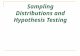 Sampling Distributions and Hypothesis Testing. 2 Major Points An example An example Sampling distribution Sampling distribution Hypothesis testing Hypothesis.