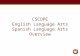 CSCOPE English Language Arts Spanish Language Arts Overview