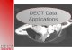 DECT Data Applications Contents DECT Data Application Scenarios DECT Data Interoperability DECT Data Standards DECT Data Trends Conclusions