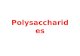 Polysaccharides.  Polysaccharides are polymers of D-glucose  Important polysaccharides are:  Starch (Amylose and Amylopectin)  Glycogen  Cellulose