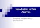 Introduction to Data Analysis Sampling and Probability Distributions.