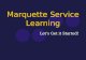 Marquette Service Learning Let’s Get it Started!.