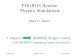 JUNE 1997PHOBOS Review Mark D. Baker PHOBOS Review Physics Simulations Mark D. Baker Physics PHOBOS design is sound. â€“( & PHOBOS Computing Project is on