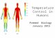 Temperature Control in Humans Premed Biology January 2015.