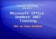 Microsoft ® Office OneNote ® 2007 Training Get to know OneNote Lakeside Technology presents: