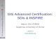 GIS Advanced certification: SDI & INSPIRE GIS Advanced Certification: SDIs & INSPIRE Mauro SALVEMINI Sapienza University of Rome LABSITA