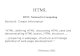 HTML BTEC National in Computing Section5. Create Information “HTML: defining HTML, discussing HTML uses and demonstrating HTML basics, HTML structure…..