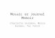 Mosaic or Journal Memoir Charlotte Solomon, Maira Kalman, Toc Fetch