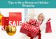 Tips to Save Money on Holiday Shopping