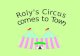 Roly's Circus  comes to Town