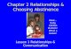 Chapter 2 Relationships & Choosing Abstinence